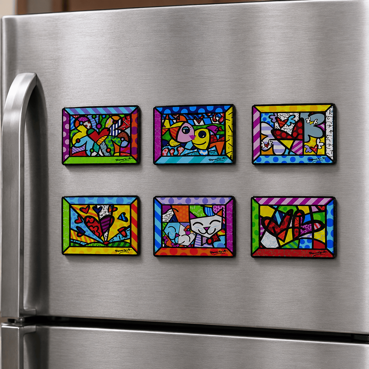 Britto Glass Magnet