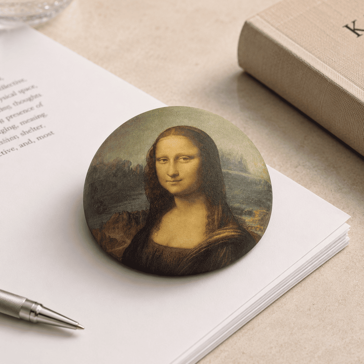 Da Vinci Mona Lisa Paper Weight