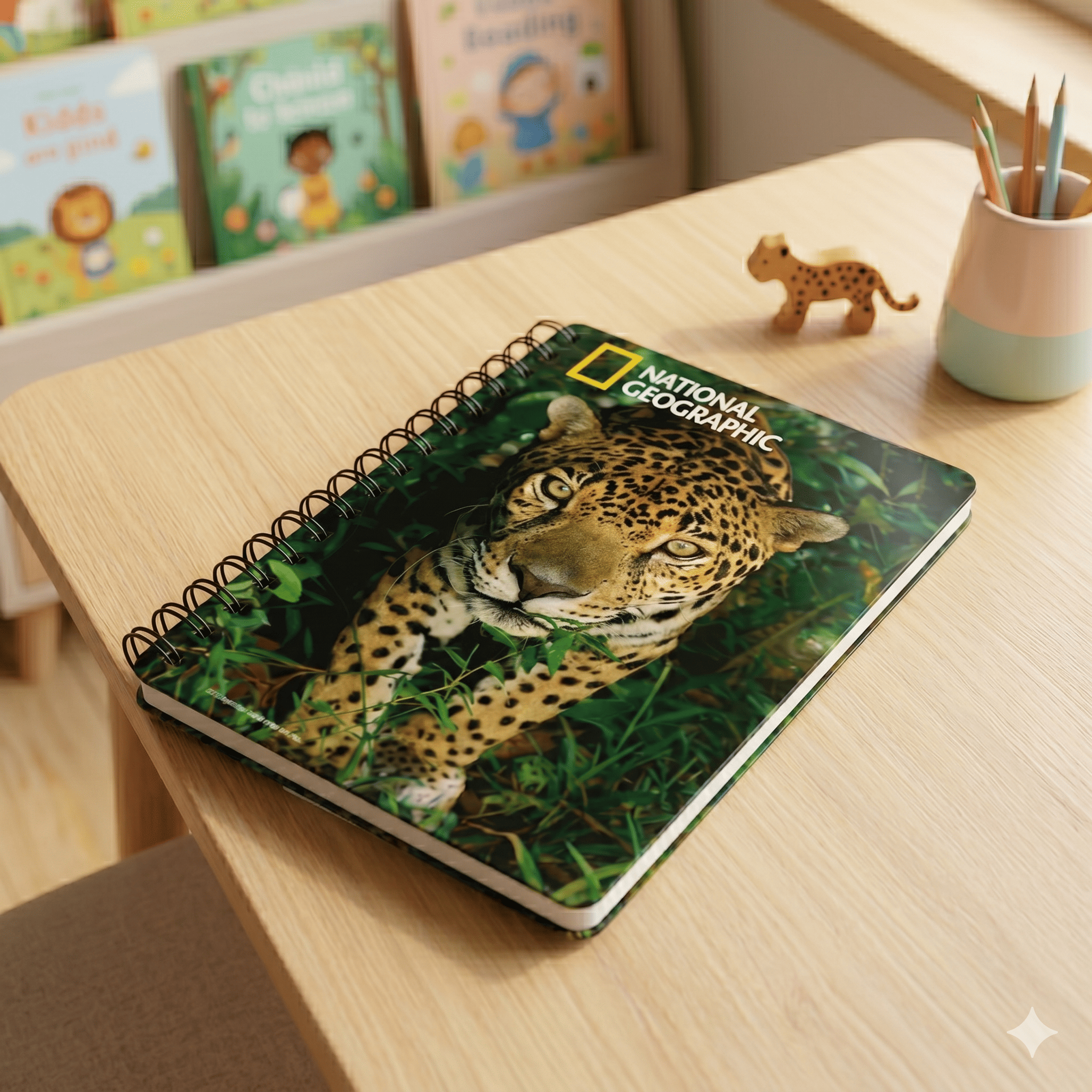 Jaguar 3D Cover A6 Diary