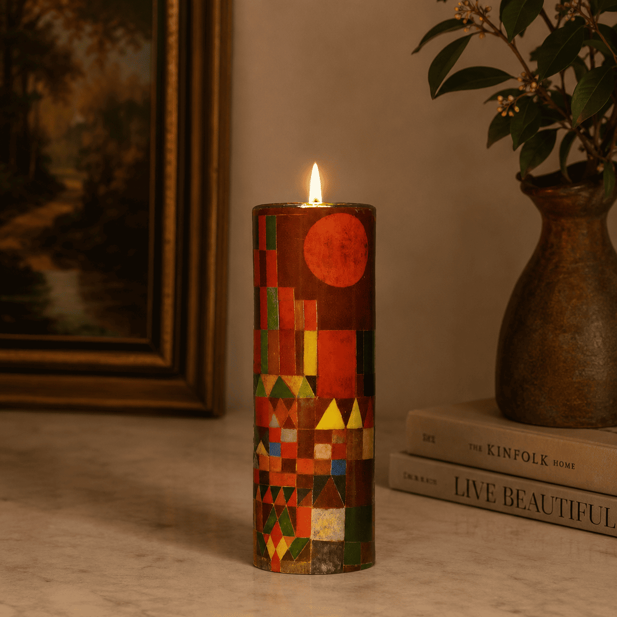 Paul Klee Ceramic Candle T-light
