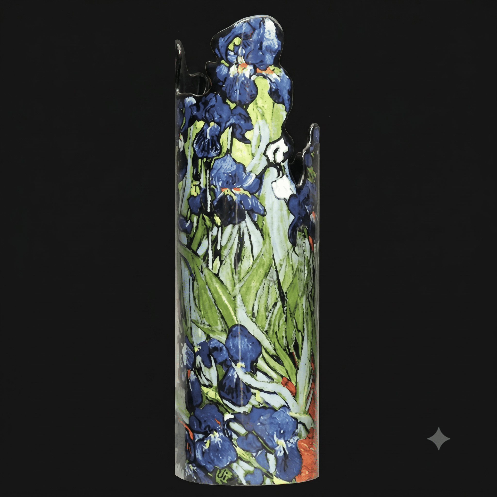 VAN GOGH IRISES VASE