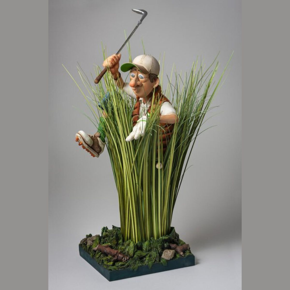 The Golfer In The Rough