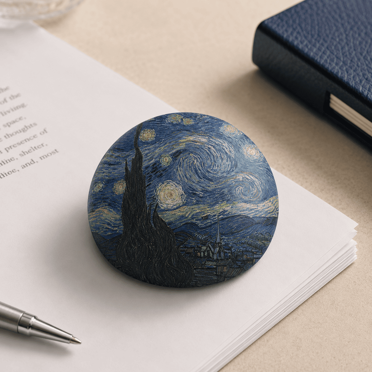 Van Gogh The Starry Night Paper Weight