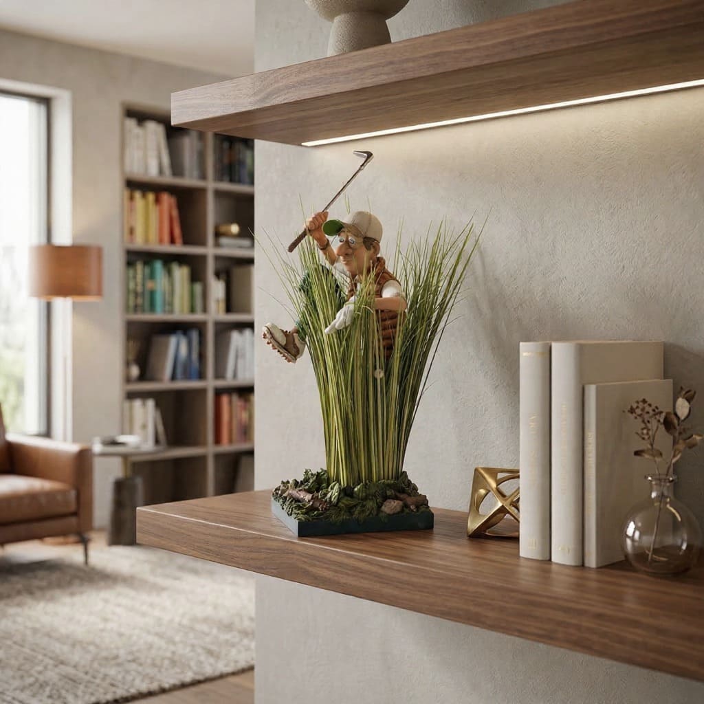 The Golfer In The Rough