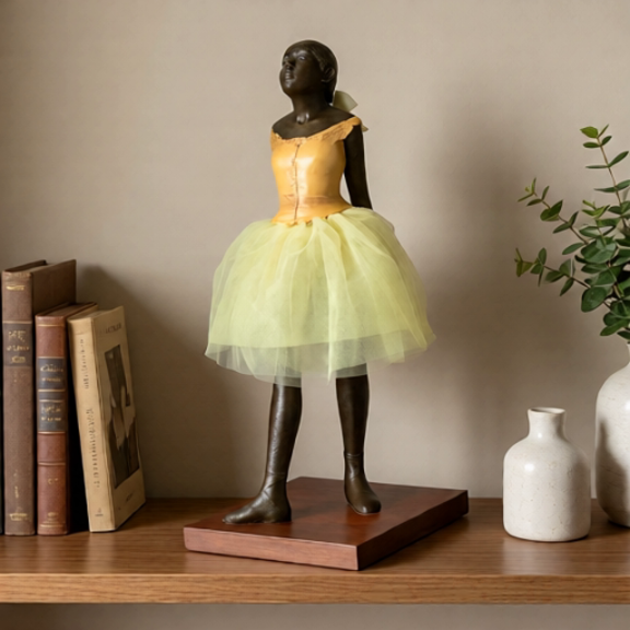 Degas The fourteen-year-old dancer