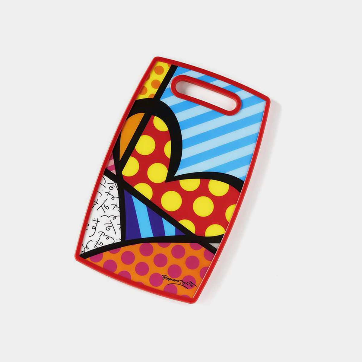 Britto Cutting Board Heart - Designer Studio - unique gifts
