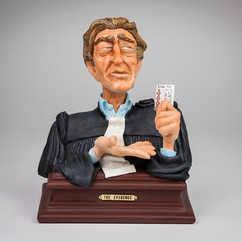 “THE EVIDENCE” (Lawyer bust) - Designer Studio - unique gifts