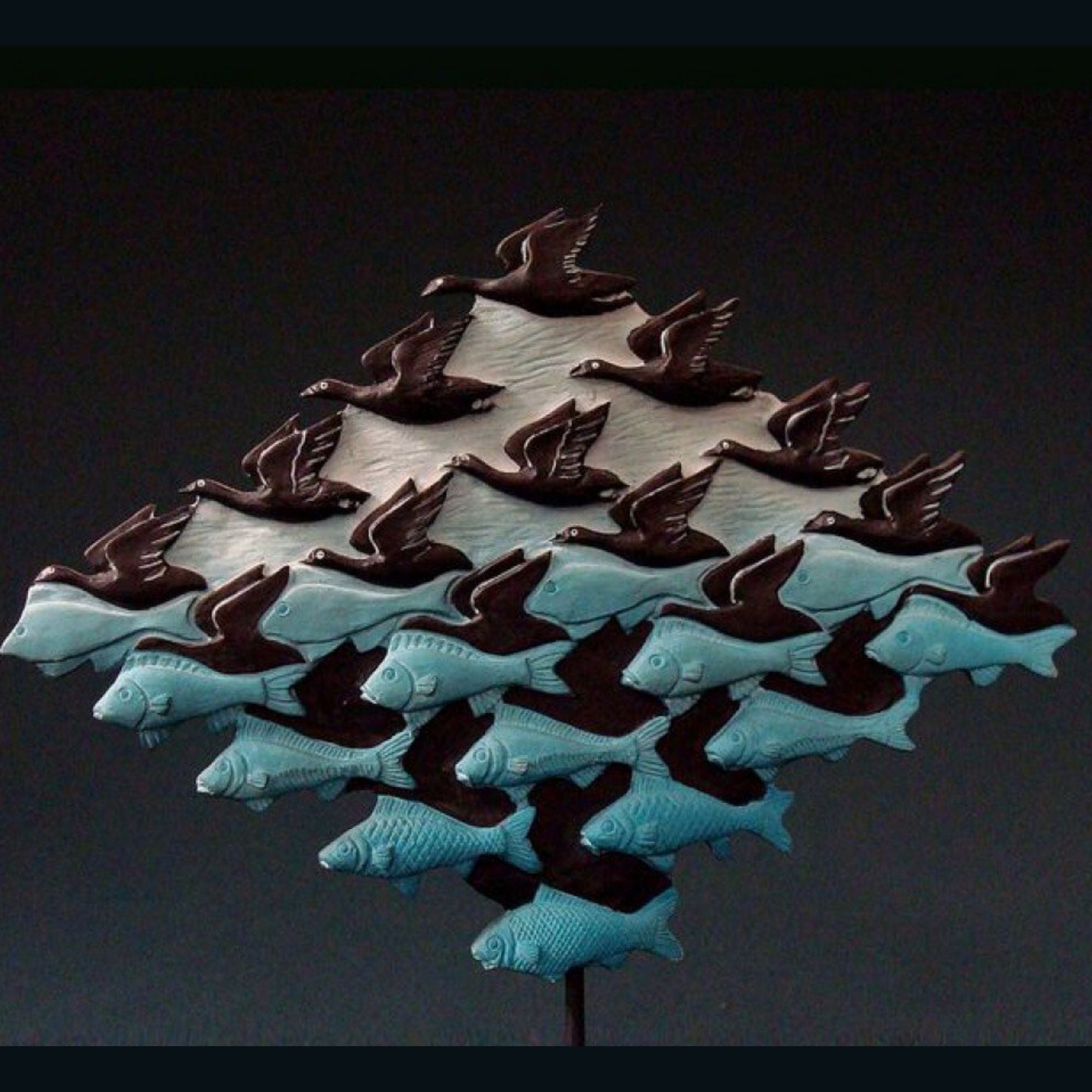 ESCHER AIR AND WATER 1938 - Decor objects