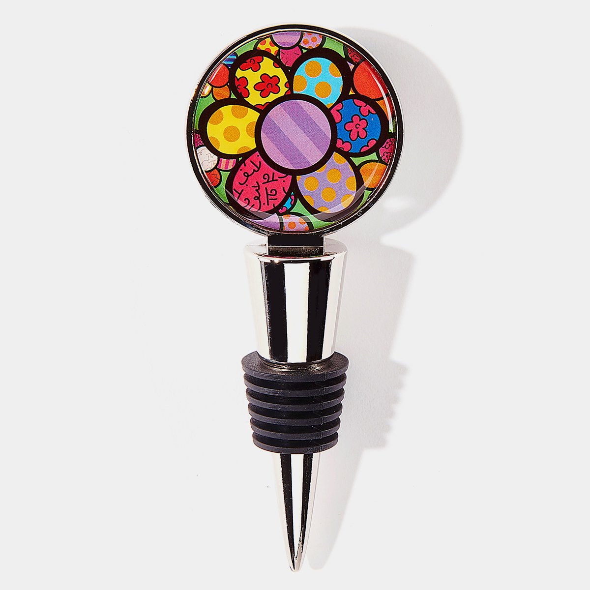 Britto Flower Bottle Topper - Designer Studio - Gifts