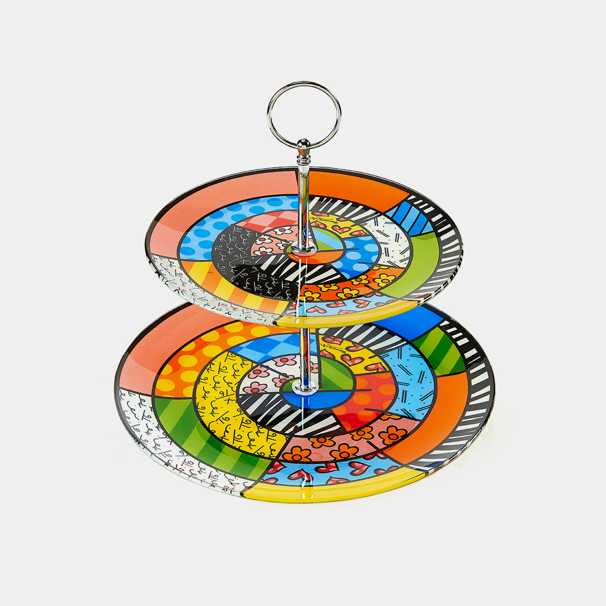 Britto 2-Tier Cake Plate - Designer Studio - Decor objects