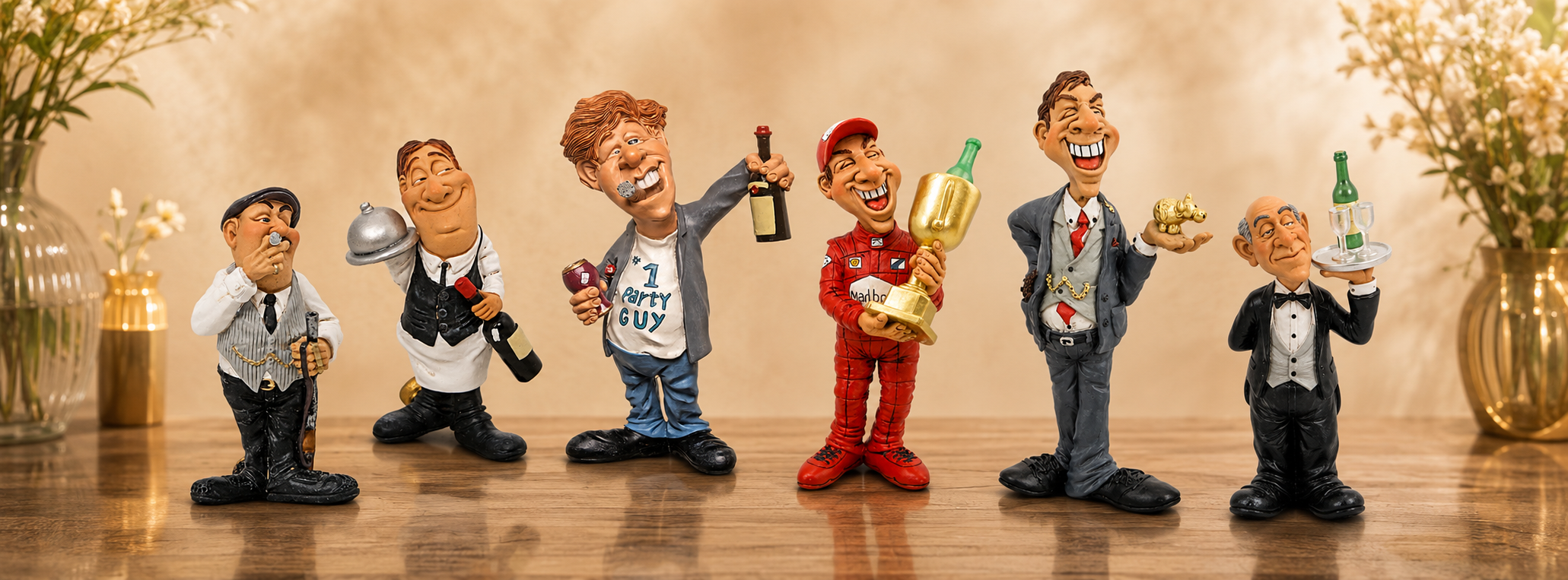 Small Caricature Sculptures
