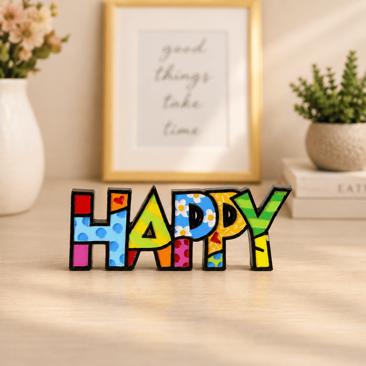 Britto Mini HAPPY Table Decor