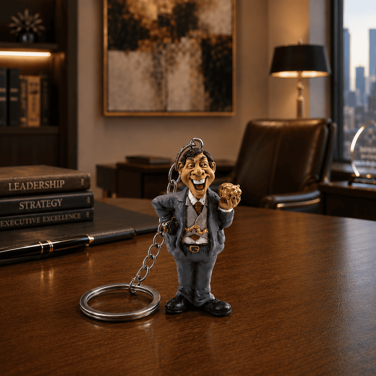Businessman Keychain