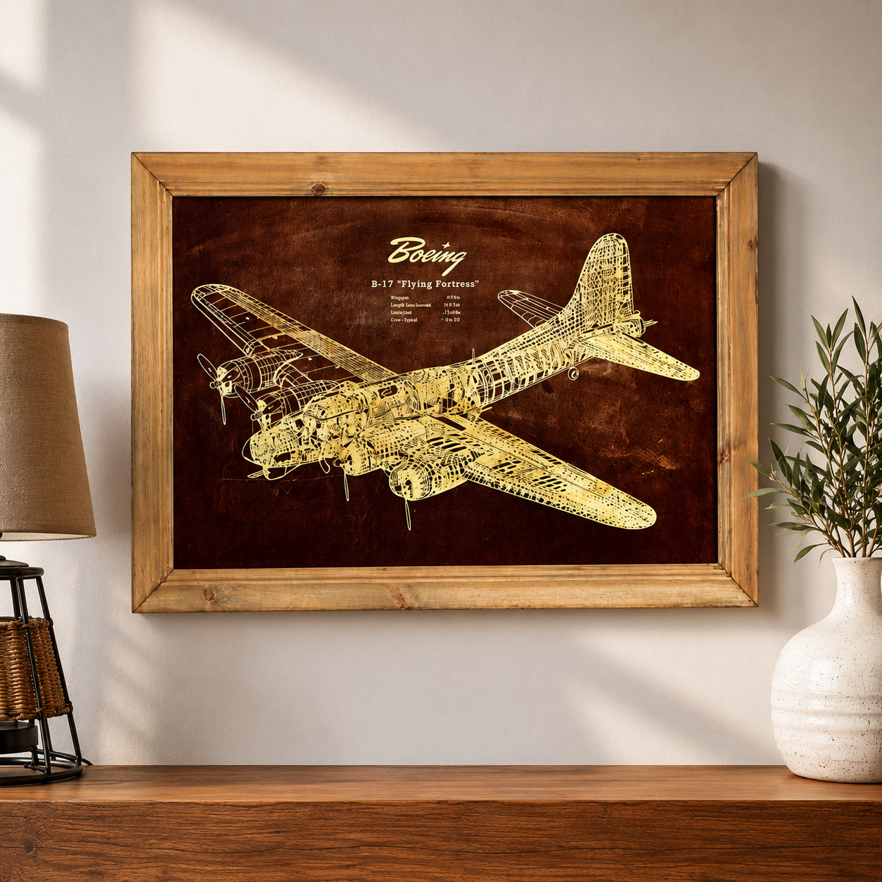Airplane Wall Framed Print