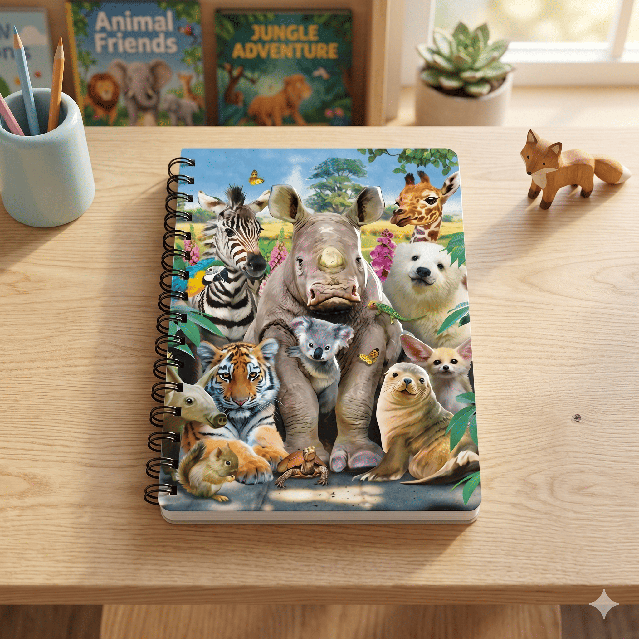 Class Photo 3D Cover A6 Diary