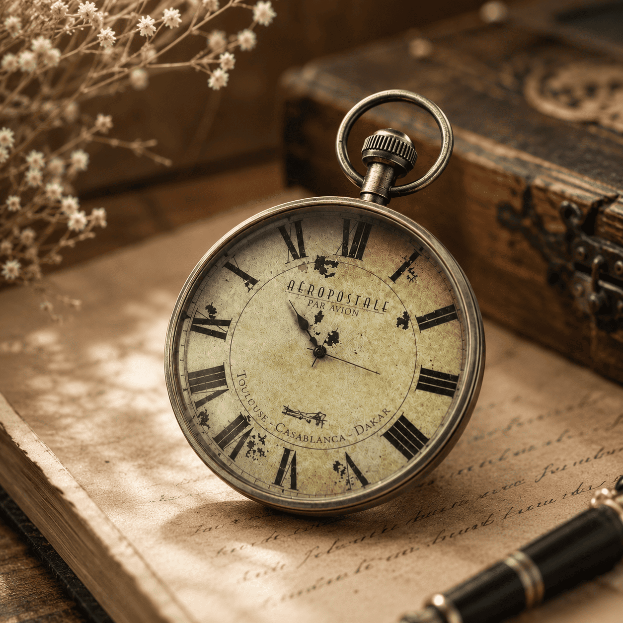 Eye Of Time Clock, Library