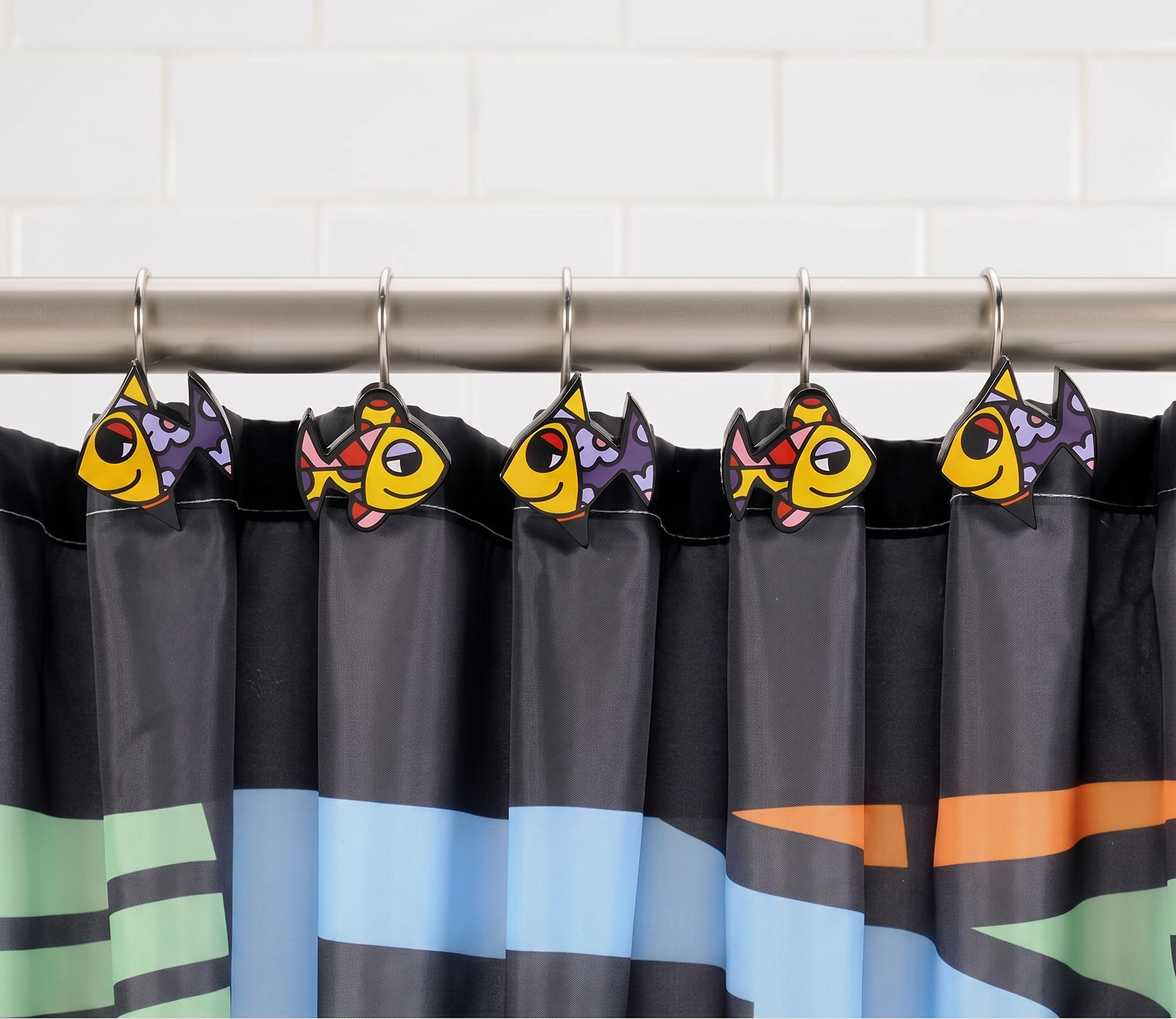 Fish Shower Crtn.Hook(St12) Britto