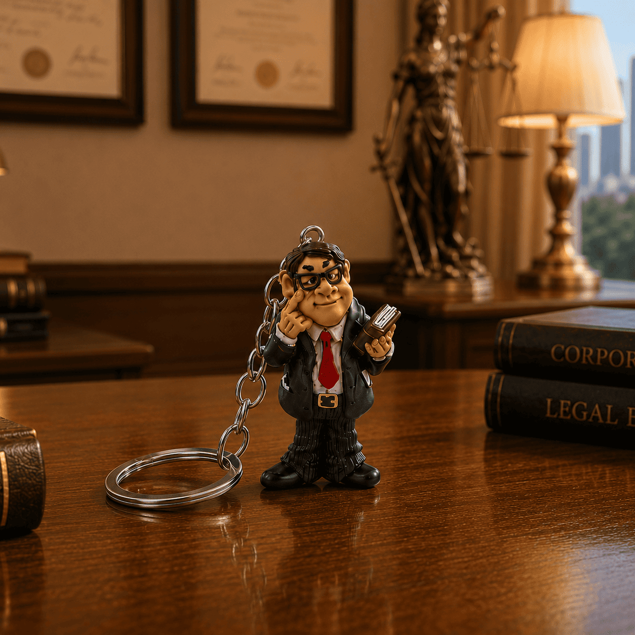 Lawyer Keychain