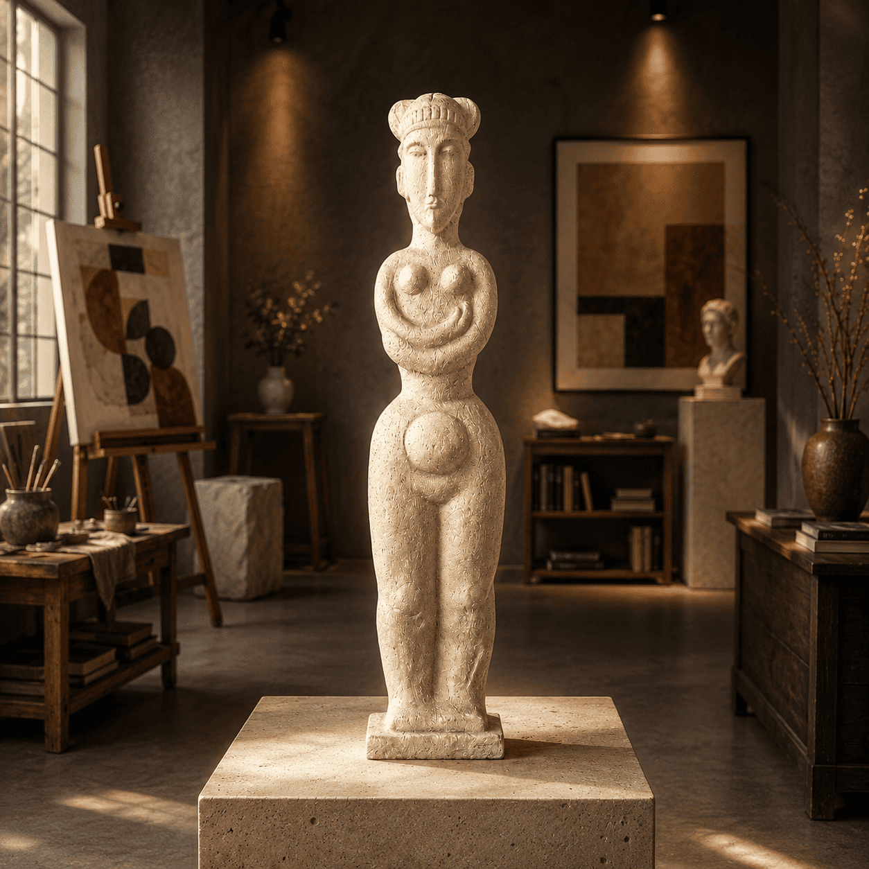 Modigliani Cariatide