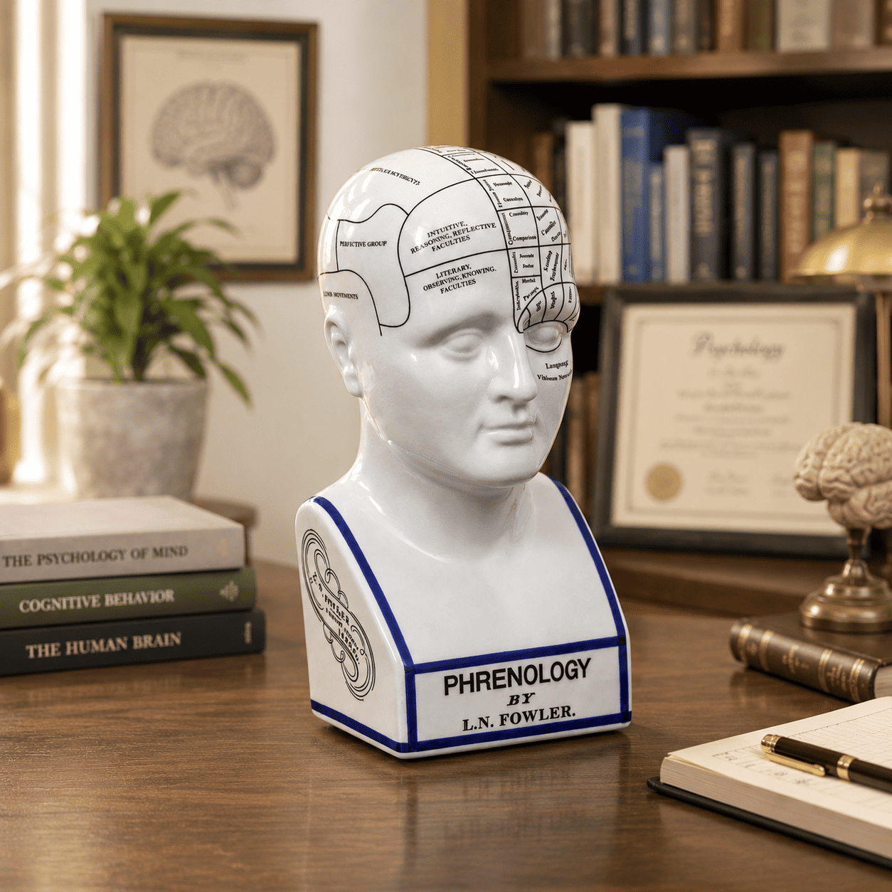 Phrenology Head