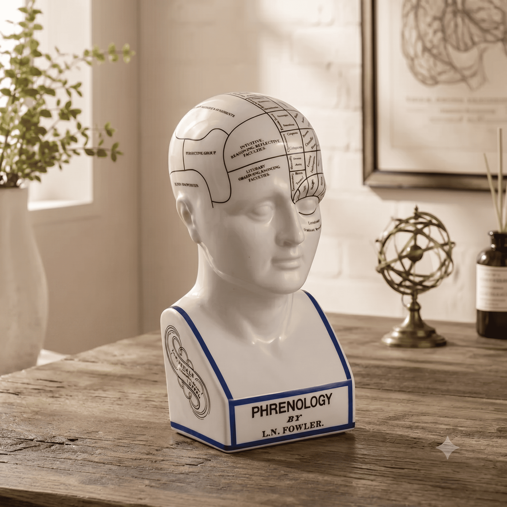 Phrenology Head
