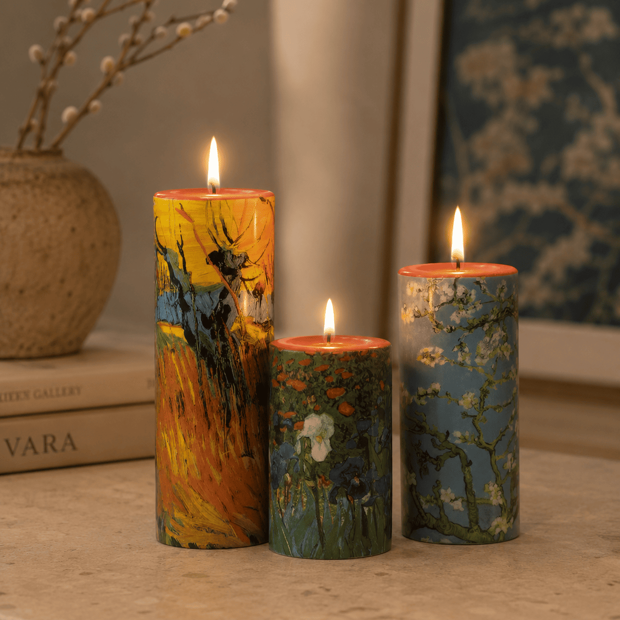 Van Gogh T-Lights Set