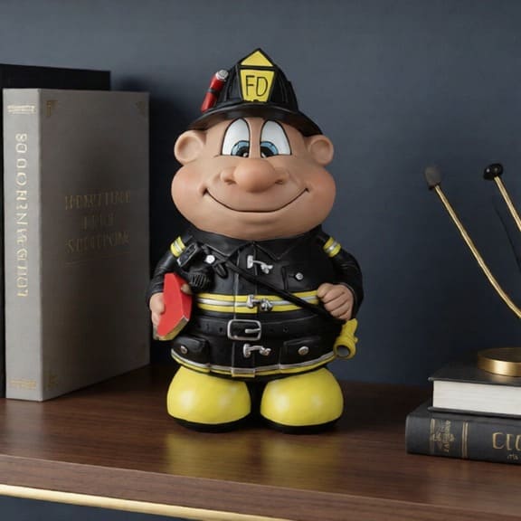 Firefighter  Piggy Bank