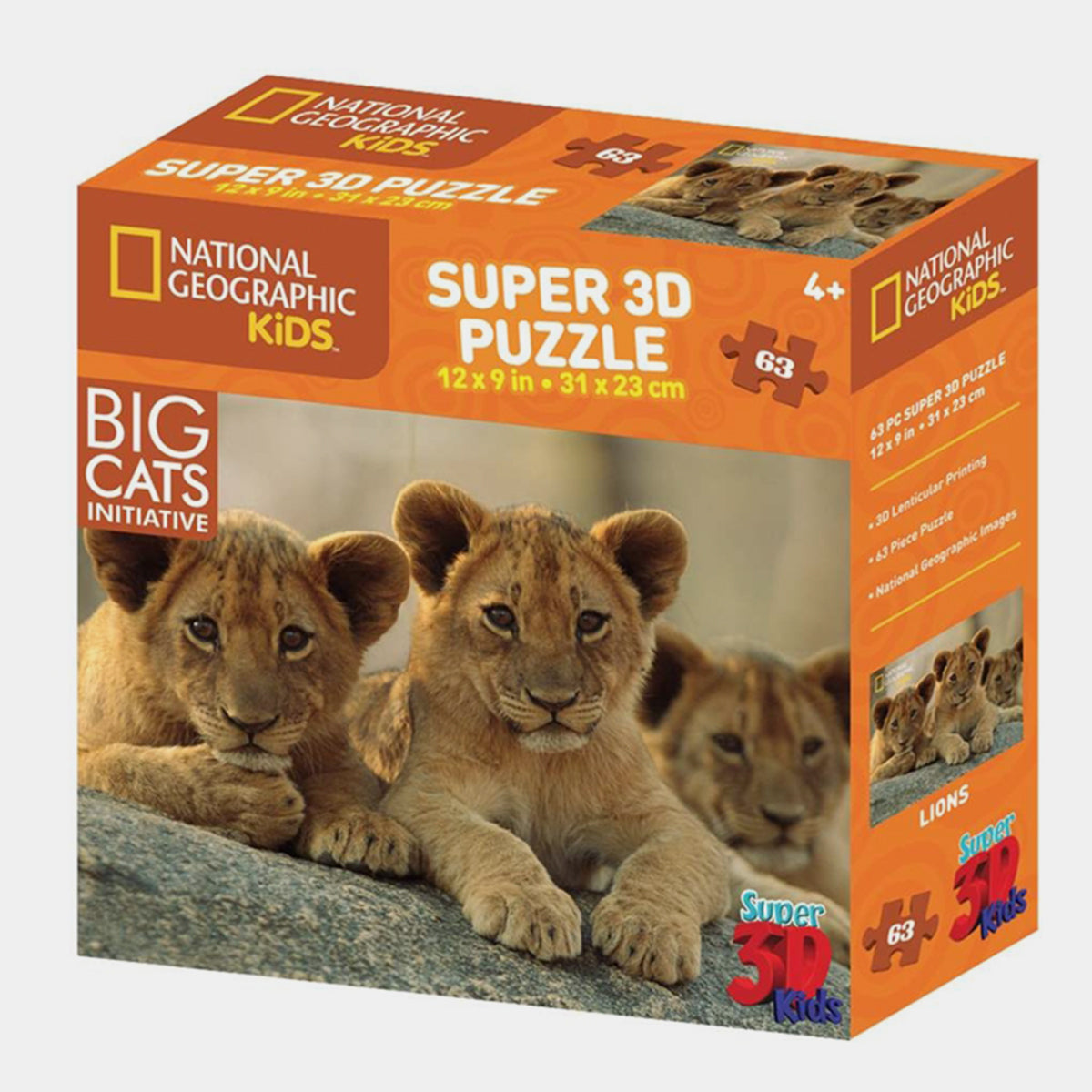 African Llions 3D Puzzle - Designer Studio - Showpiece