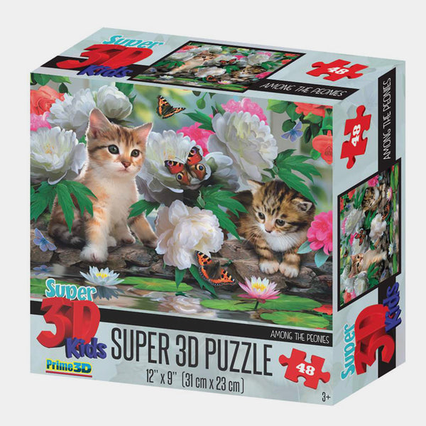Peonies 3D Puzzles - Designer Studio - anniversary gifts