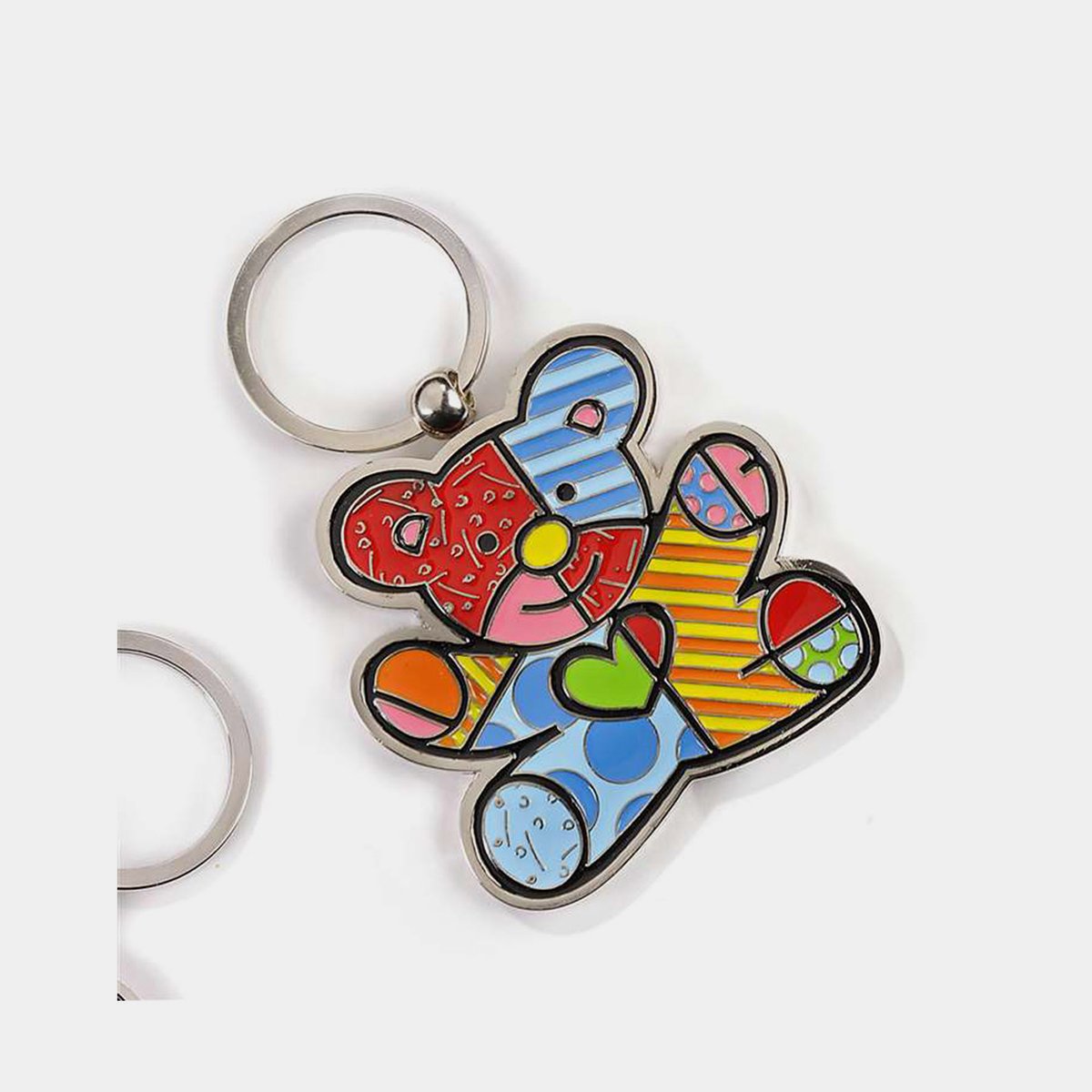 Britto Bear Keychain - Designer Studio - Home décor