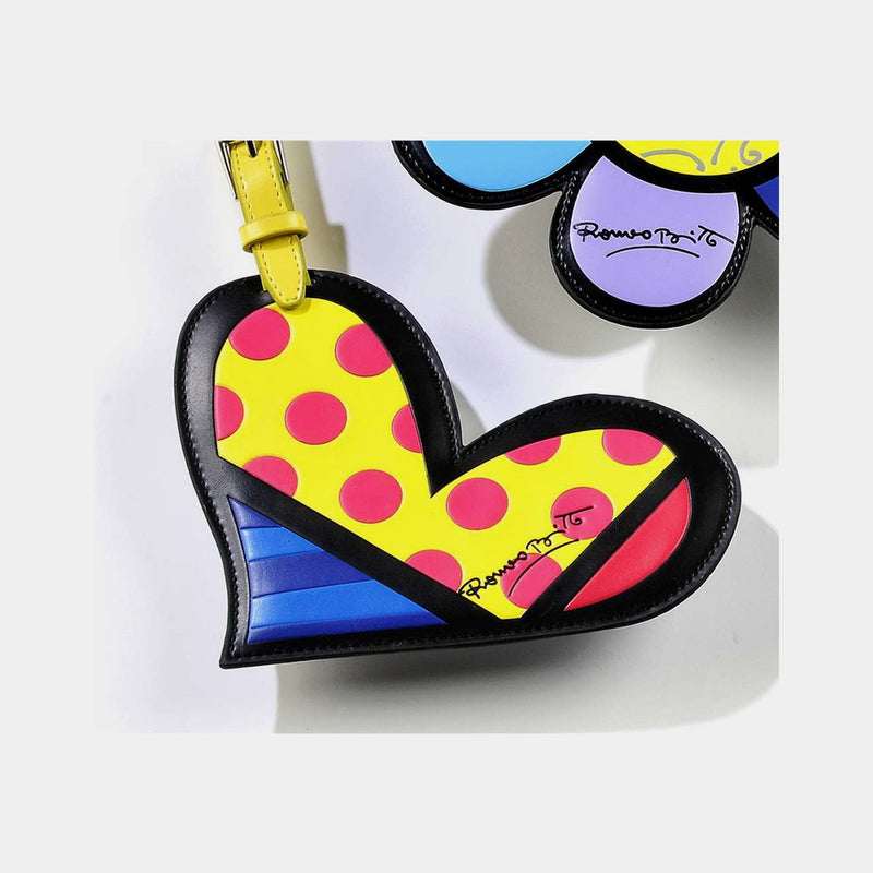 Britto Luggage Tag Heart - Designer Studio - unique gifts