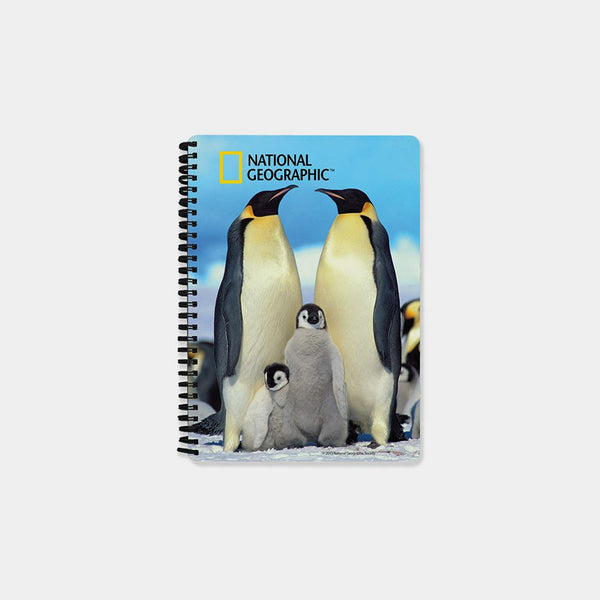 Emp.Penguins 3D Cover A5 Diary - Designer Studio - Showpiece