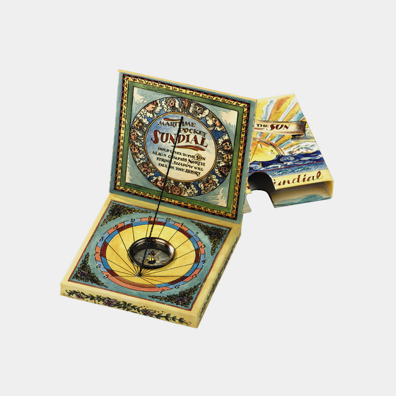 Pocket Sundial Compass - Designer Studio - Showpiece