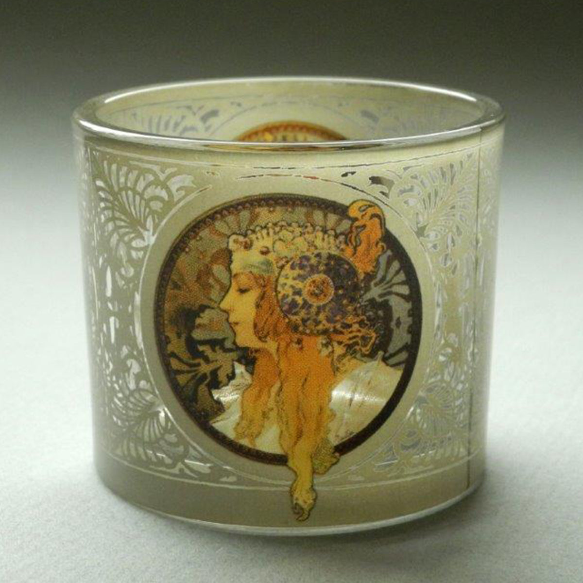 Mucha La Blonde Glass T-Light - Designer Studio - Decor objects