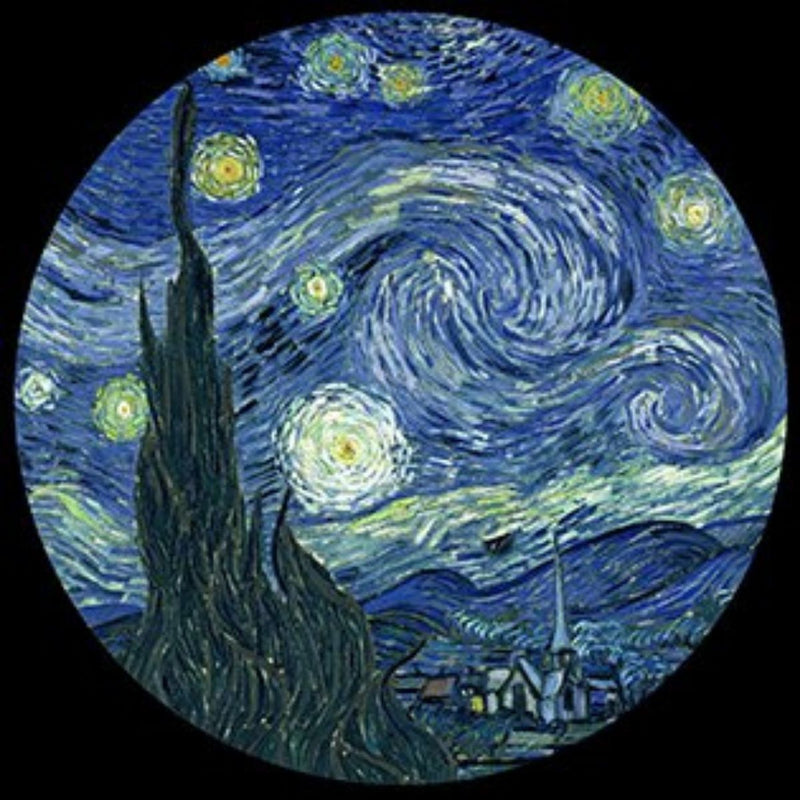 Van Gogh The Starry Night Paper Weight - Showpiece