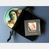 Mucha La Blonde Pocket Mirror - Designer Studio - Quirky objects