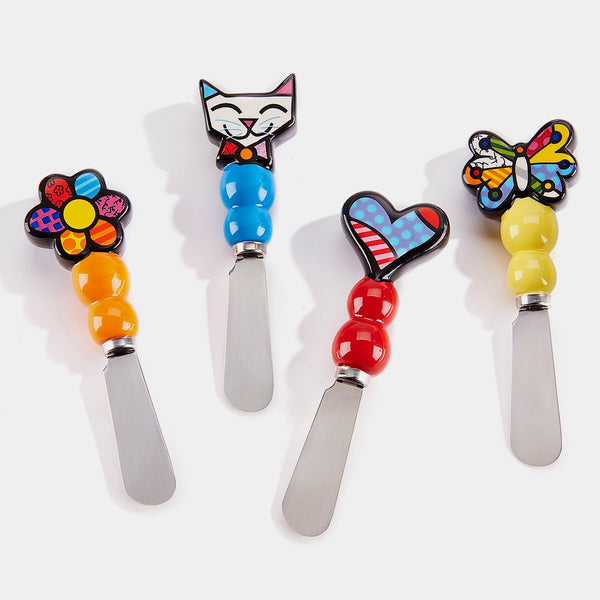 Britto Spreaders Set of 4 - Designer Studio - Gifts