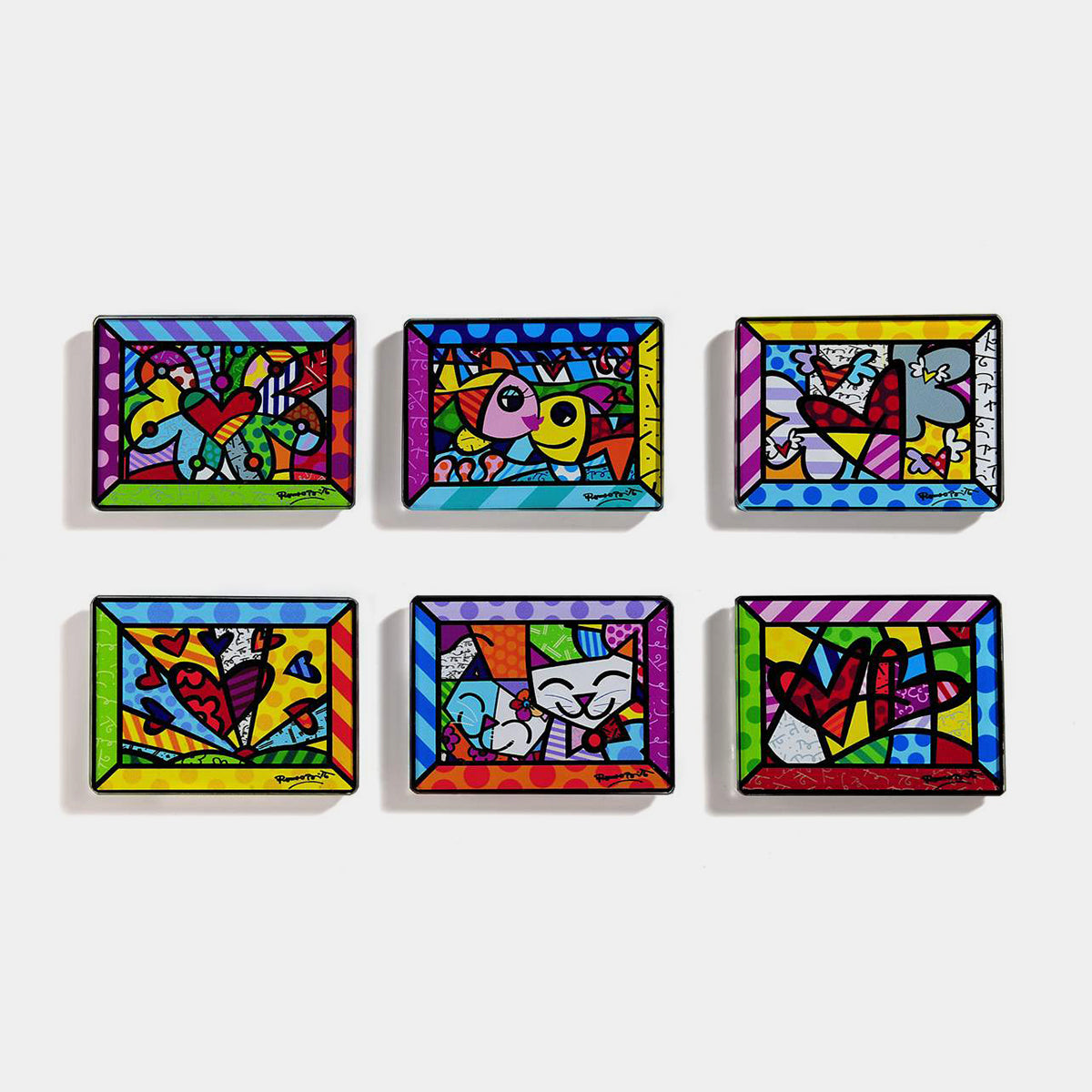 Britto Glass Magnet - Designer Studio - Home décor