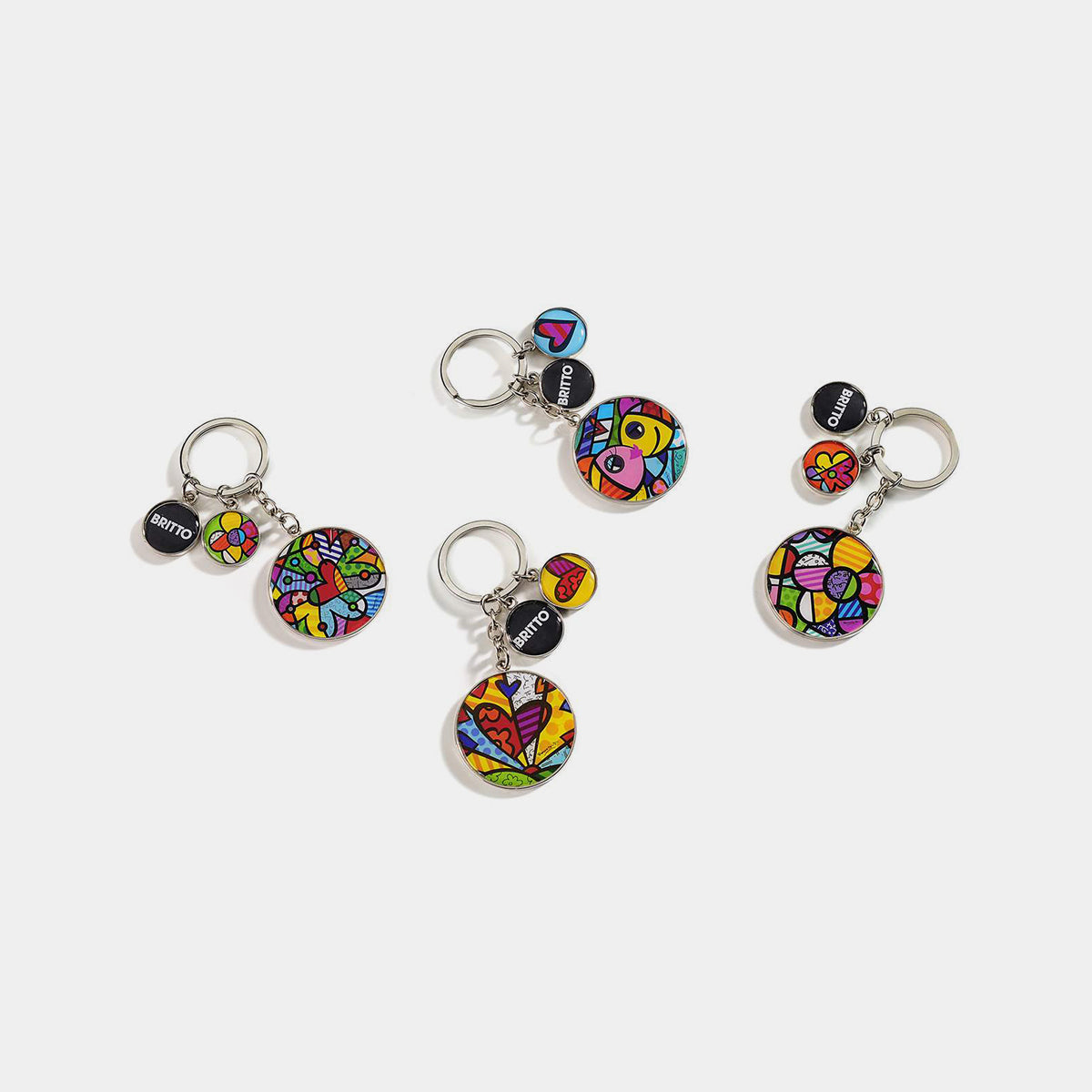 Britto Alloy Keychain (single piece) - Designer Studio - Home décor